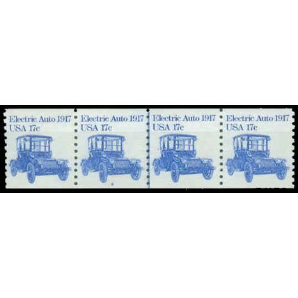 1906 17c Electric Auto Very Fine MNH Dry Gum PNC 2/4 G0518