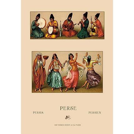 Festive Dress of Persia 20 x 30 Poster