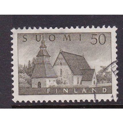 FINLAND 1956 LAMMI CHURCH 50m USED SG556