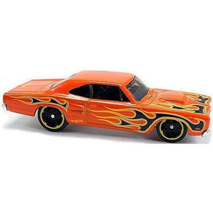 Hot Wheels - '69 Dodge Coronet Superbee: '16 HW Flames #4/10 - #94/250 *Orange*