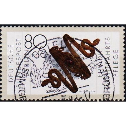Berlin. 1987 80pf+40pf S.G.B776 Used