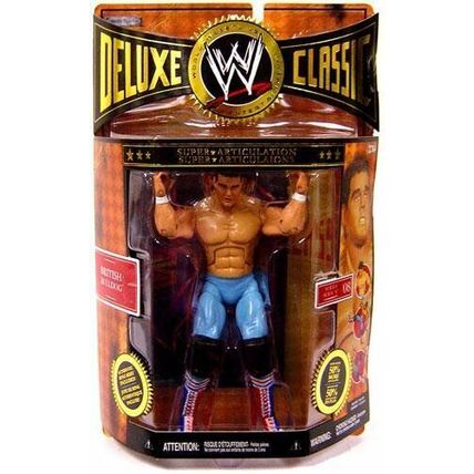 wwe wwf ljn deluxe classic superstars series 08 davey boy smith wrestling figure