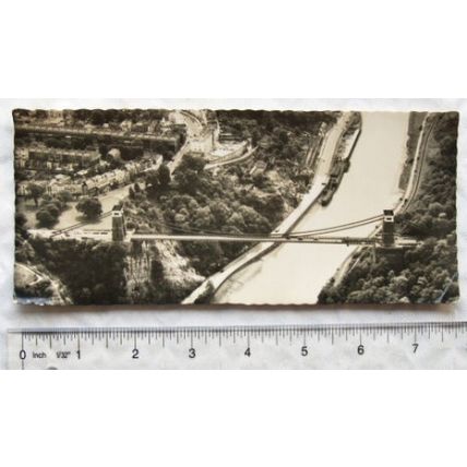 1960s Panorama postcard Clifton Suspension Bridge