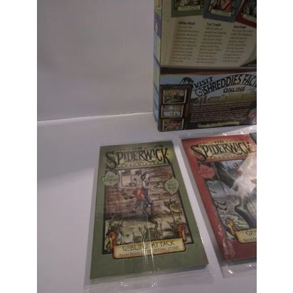 Nestle Shreddies 2008 The Spiderwick Chronicles Box and Book Set Complete