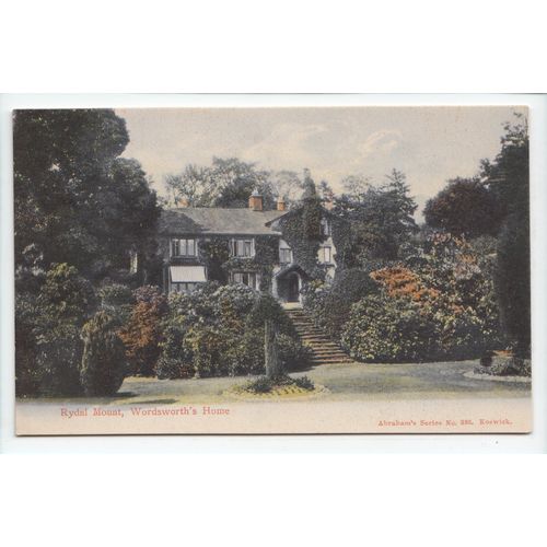 Rydal Mount Wordsworth's Home House Nr Ambleside Cumbria Postcard 326