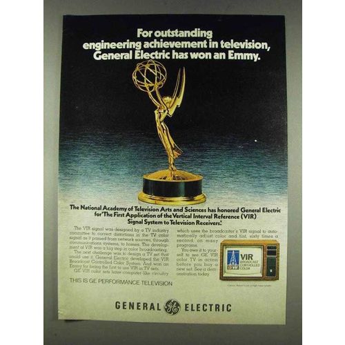 1978 General Electric VIR Color TV Ad - Won an Emmy