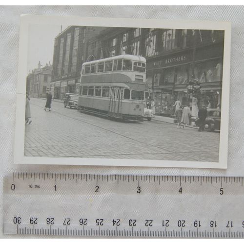 Photo Glasgow Tram no.1392 in 1960