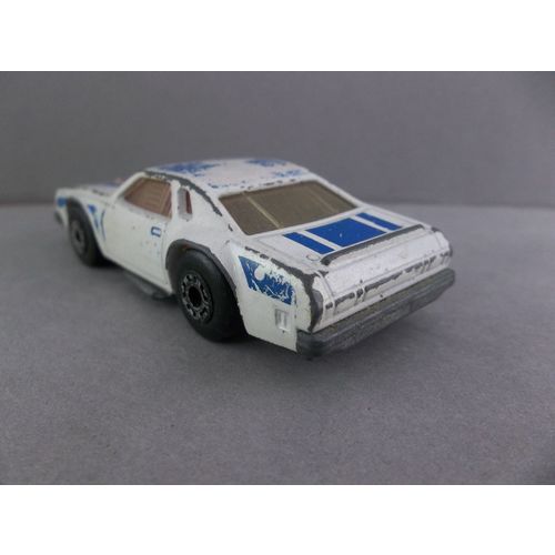 Matchbox Superfast 1980 Chevy Pro Stocker White Lightning Diecast Racecar