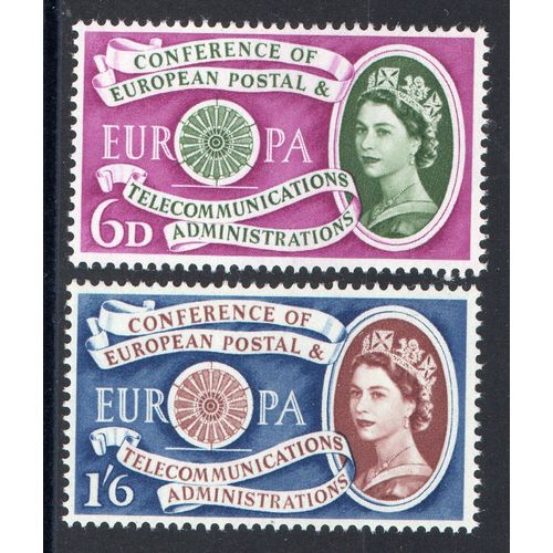 Sg621 - Sg622 Europa set mint never hinged MNH(B147)