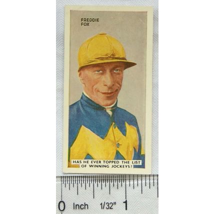 1935 Godfrey Phillips In the Public Eye No. 22 Freddie Fox