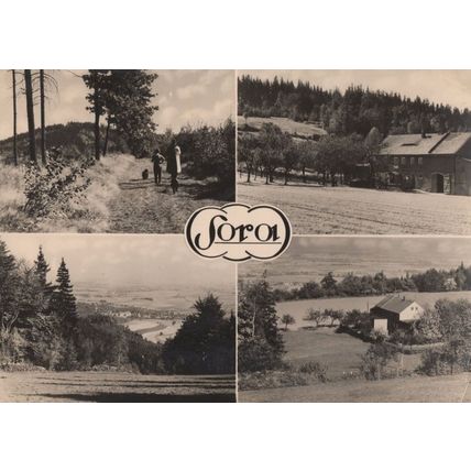 Sora Lazio Italy Rare Old Postcard