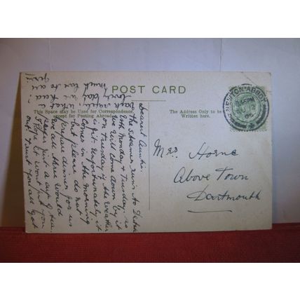 MARBLE ARCH, LONDON used antique postcard 1905 pm =