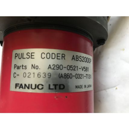 FANUC A06B-0312-B351 AC SERVO MOTOR BRAKE APC A290-0521-V581 MOTOR 1-0S,1-OS,SR