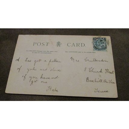 1904 fr Postcard - Gateway scene, Battle Abbey - Hastings, Sussex
