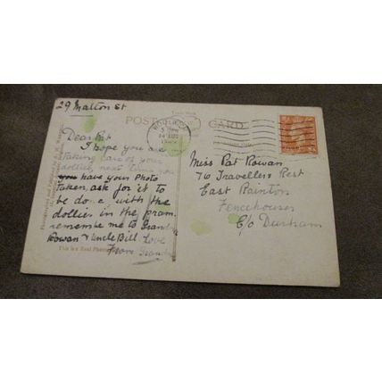 1949 Wardell RP Postcard - Illuminated Sunken Gardens - Brighton, Sussex