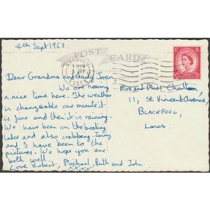 Multiview, Dovercourt, Essex, 1963 - Postcard