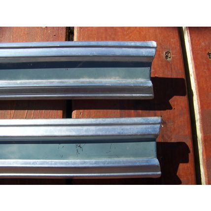 1964 PLYMOUTH FURY 4D QUARTER PANEL TRIM 2 PCS OEM