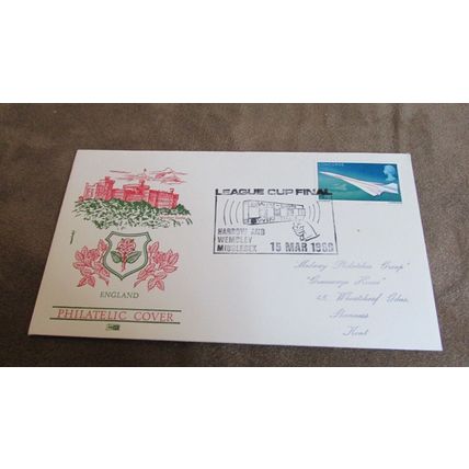 1969 Philart Event Cover - Football League Cup Final - Swindon Town