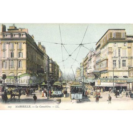 13 - Marseille - La Cannebière
