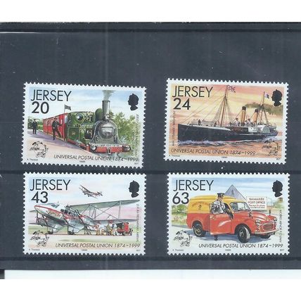 Jersey stamps. 1999 125th Anniversary of UPU Universal Postal Union MNH (AH771)