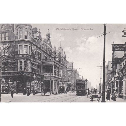 A462 BOSCOMBE - CHRISTCHURCH ROAD . TRAM