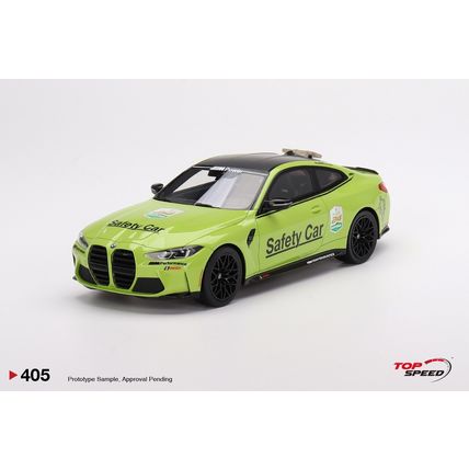 BMW M4 SAFETY CAR 2022 DAYTONA 24 HRS (RESIN) - TOPSPEED TS0405 1/18