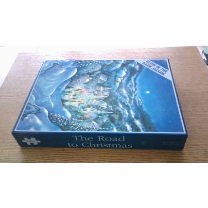 THE ROAD TO CHRISTMAS Glow-in-the-Dark Jigsaw Puzzle (1000 Piece) Express Gifts