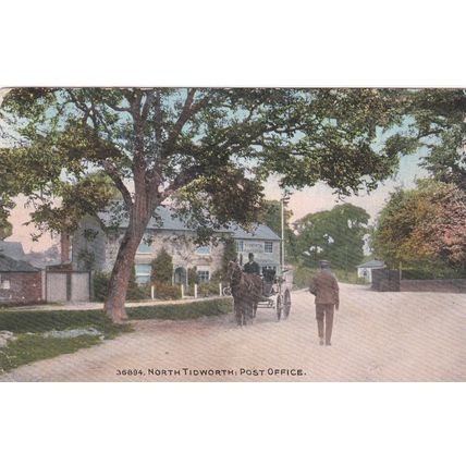 E271 NORTH TIDWORTH POST OFFICE . PRINTED POSTCARD