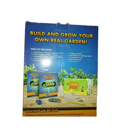 Discover With Dr. Cool Build A Garden Country Cottage 3 Real Gems Included