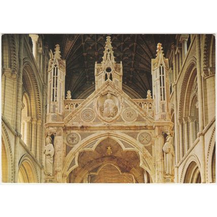 Postcards Cathedral interiors. Job lot