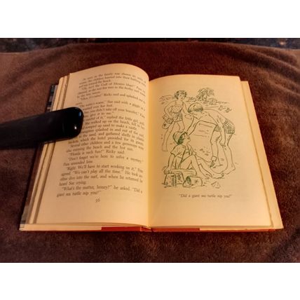 The Happy Hollister's And The Sea Turtle Mystery By Jerry West W/Dustjacket 1964