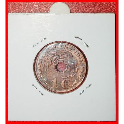 Ⰶ RICE 1936-1945: NETHERLANDS EAST INDIES★ 1 CENT 1936! I+A★LOW START★NO RESERVE