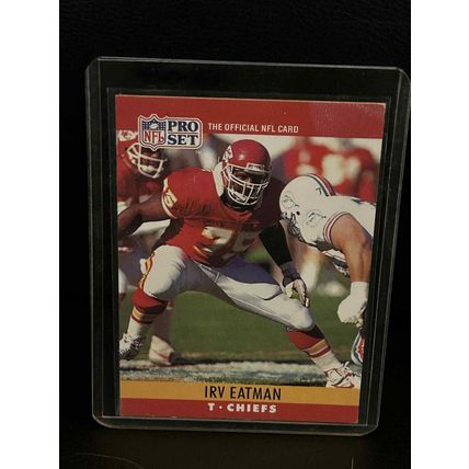 Irv Eatman #142 | 1990 Pro Set Football Trading Card