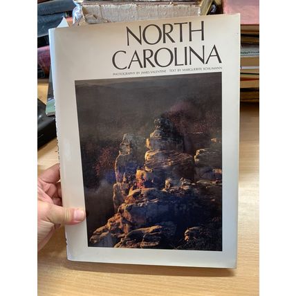 1979 "NORTH CAROLINA" JAMES VALENTINE PHOTOGRAPHY 1.6kg HUGE HB BOOK (P8)