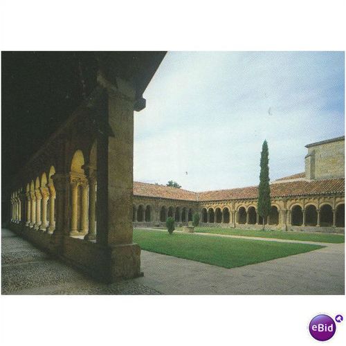 Colour Postcard - Cloister, St Peter's Cathedral Soria, Spain (1)