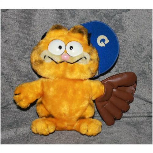 1981 Baseball Player Garfield Plush