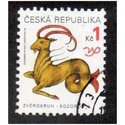 CZR 1998 1kc 'SIGNS OF THE ZODIAC' FINE USED (EBID16260)