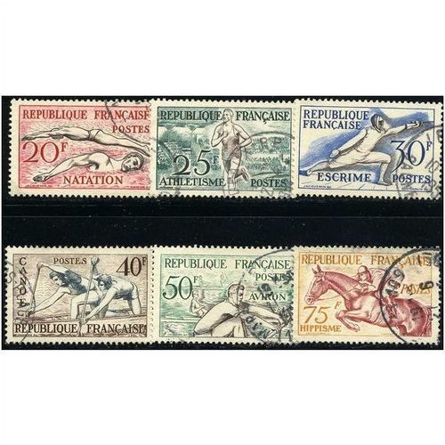 1953 Yvert 960/965 - fine used (o)