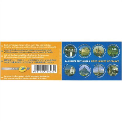 Mi MH 4676/83: Greetings Stamps: Tourism.