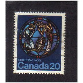 1976 canada christmas nativity 20c f/u sg850