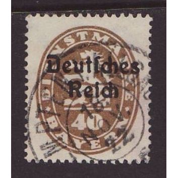 Bavaria - Germany 1920 SG O142 Used - Official (D-695)