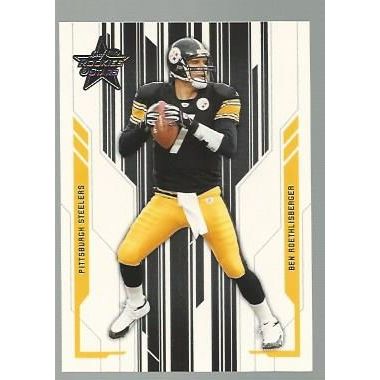 2005 Leaf Rookies & Stars Football Ben Roethlisberger #75