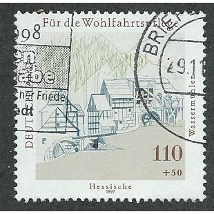 GER 1997 110pf+ 50 'WATERMILLS -' FINE USED (EBID48-599)