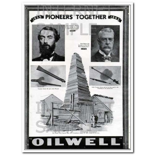 OIL WELL SUPPLY COMPANY 1934 pioneers together leader today vintage ad