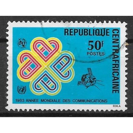 Centrafricaine N° 569 YVERT OBLITERE ( USED )