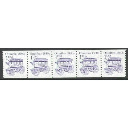 2225bv 1c Omnibus Fine MNH SG PNC 3/5 R0331