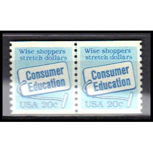 2005 20c Consumer Education Very Fine MNH Dry Gum CNP Left 1 PA0557