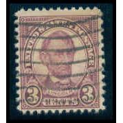 Used 635 3c Abraham Lincoln Just Clears M09897