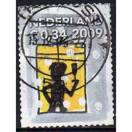 Netherlands 2009 Christmas - Man Inside Christmas Gift €0,34 Used