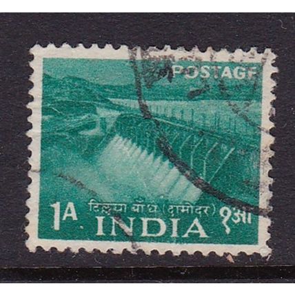 INDIA 1955 5 YEAR PLAN 1a VALUE USED SG357
